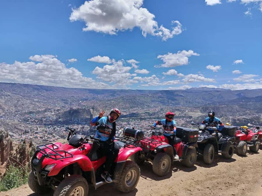 ATV TOUR: VISIT THE VALLEY OF THE MOON, VALLEY OF ANIMAS AND MUELA DEL DIABLO - ATV tour setup in La Paz: how the three stops work