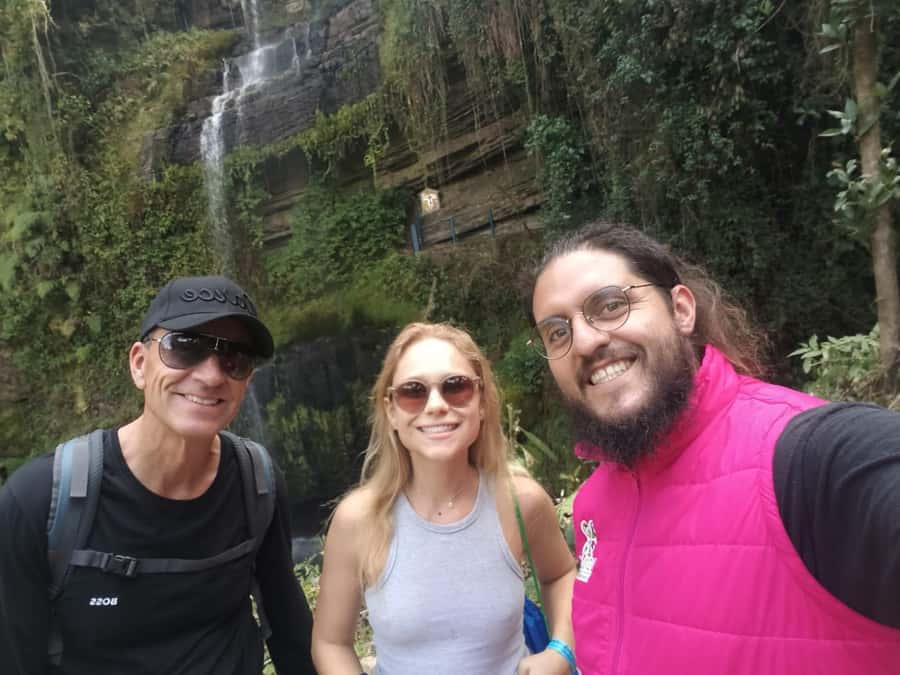 Bogota: La Chorrera Waterfall Guided Hike and Guadalupe Hill - Guadalupe Hill stop: a quick guided warm-up with real views