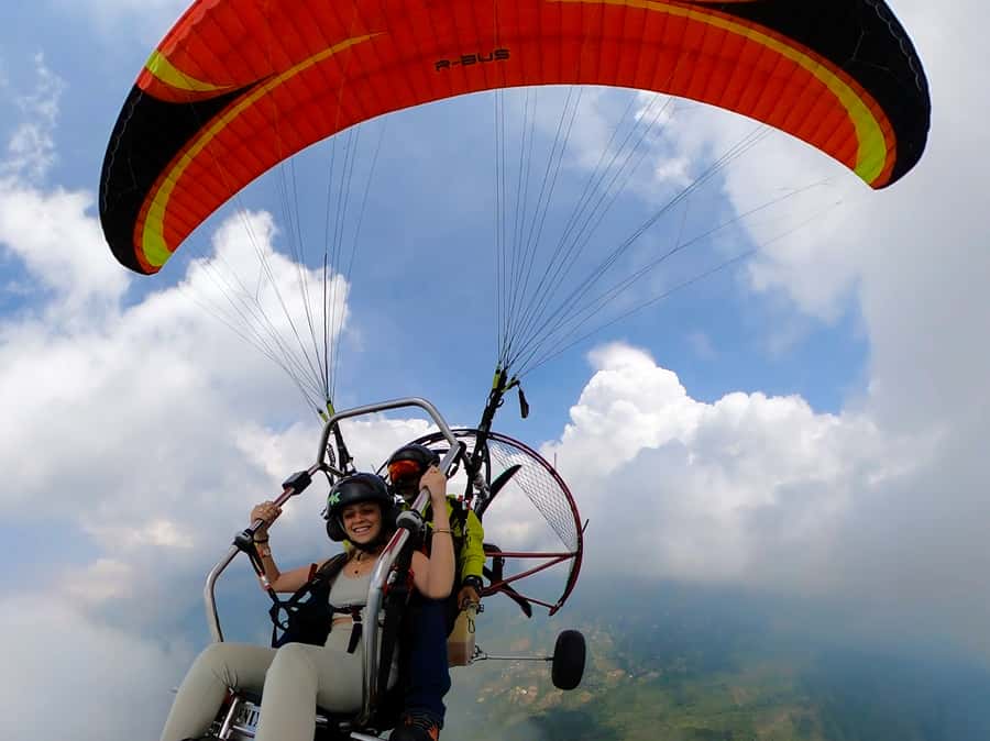 Cali: Paratrike Flight - Paragliding - Valle del Cauca paragliding: why Cali is a good launch point
