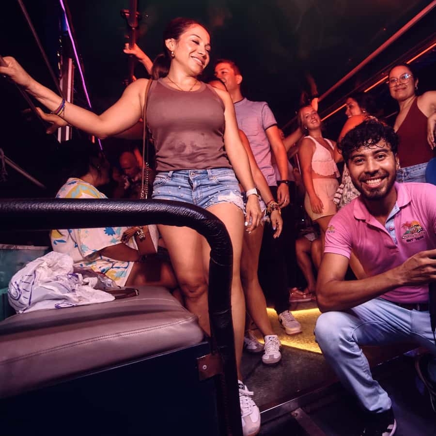 Cartagena: Funny PartyBus with dance floor and good music! - Price and Value for a 3-Hour Chiva Night Out