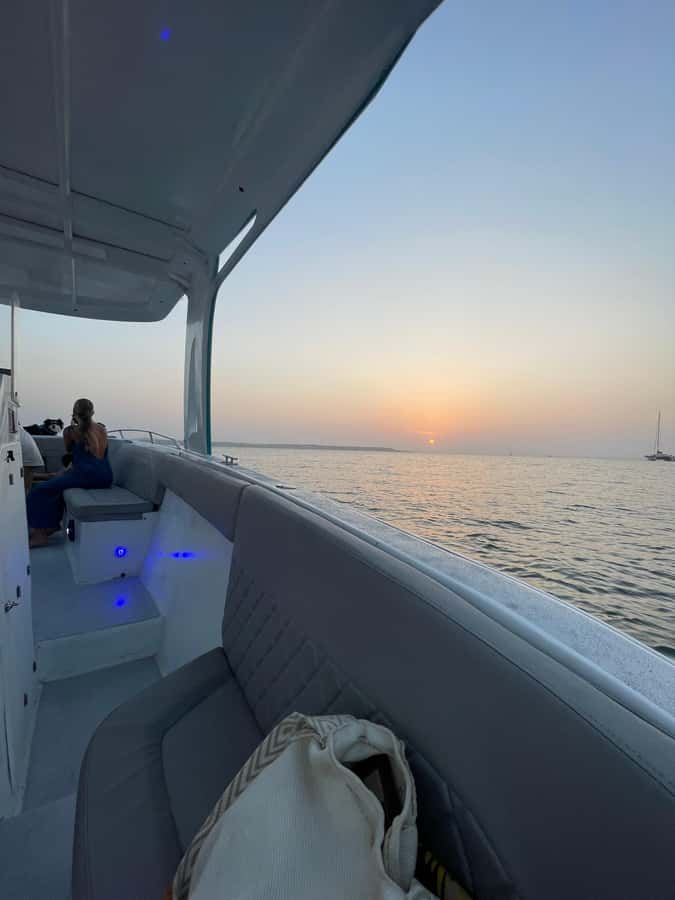 Cartagena: Private Sunset and Night Boat Tour - The route: Convention Center to the bays (and back with better angles)