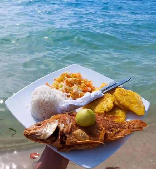 Cartagena: Raccoon Island Snorkel, Mangrove, Photos & Lunch - Barú Beach on Playa Blanca: Lunch and How to Use Your Free Hour