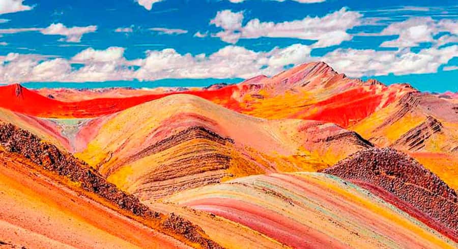 Colorful mountain tour Palcoyo | Cusco - Cusipata lunch and the ride back to Cusco by 6:00 p.m.
