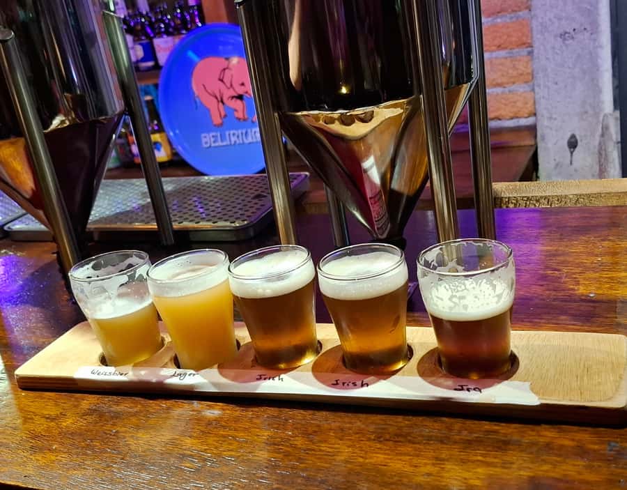 Craft Beer Pub Crawl in Cali - How the tasting and pairing actually help you order better after the crawl