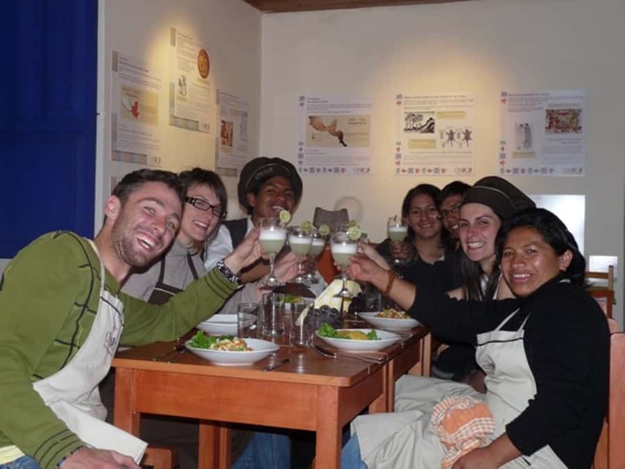 Cusco: 3-Hour Peruvian Cooking Class - Your 4-course menu: ceviche, your main choice, pisco sour, and chocolate fondue