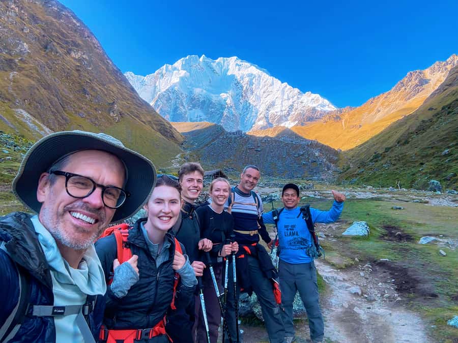 Cusco: 4-Day Salkantay Trek to Machu Picchu, Panoramic Train - Day 1: Cusco pickup to Humantay Lake and Salkantay Camp glamping