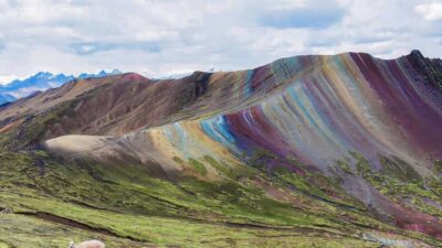 Cusco : Full day Palcoyo Mountain of colors - Cusipata breakfast, Inca bridge photos, and the road south of Cusco