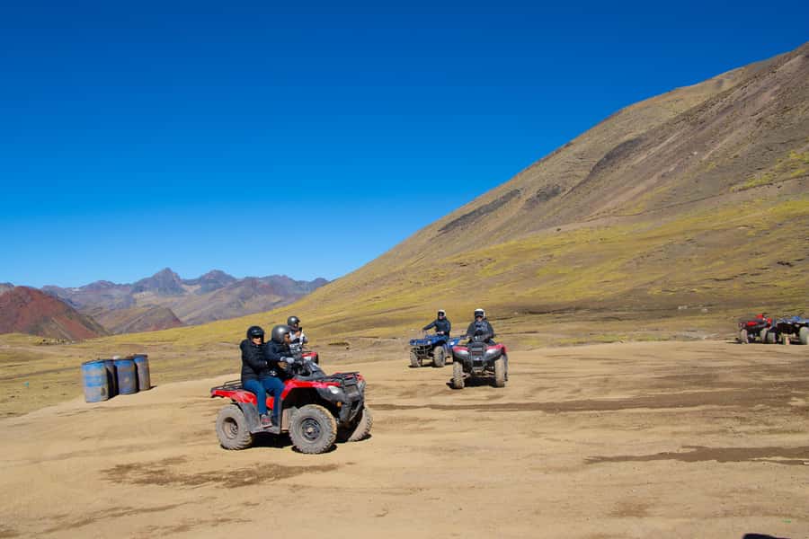 Cusco: Rainbow Mountain ATV Tour with Breakfast & Lunch - The Quad Ride Toward Rainbow Mountain: 50 Minutes of Adrenaline