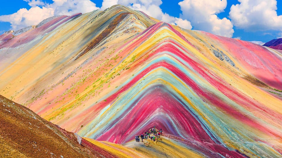 Day trip to Rainbow Mountain and Red Valley - Arriving at Rainbow Mountain: your photo window and your first wow