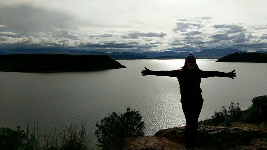 Discover the Celestial Wonder of Sillustani: Towers of Time - Umayo Lake comes into view at the right moment