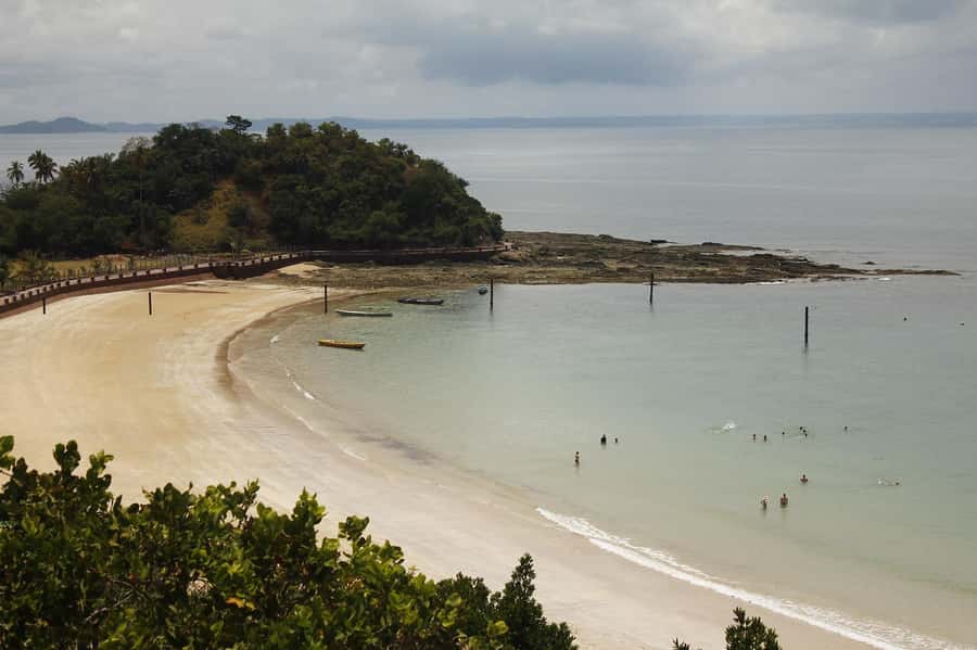 Dos Frades and Itaparica Islands by Schooner - Itaparica Island: Upper and Lower Town Views and Tide Pools