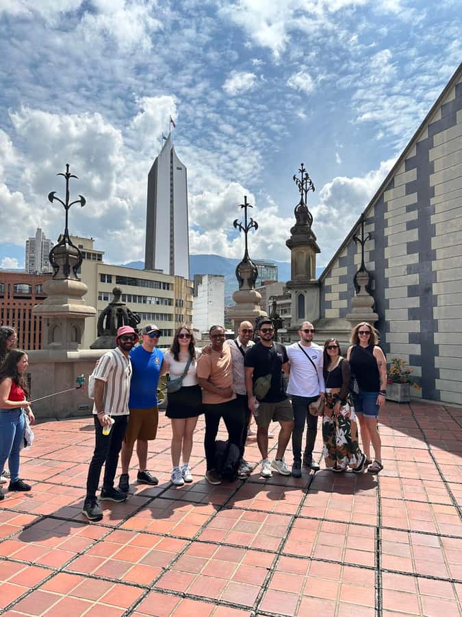 Downtown Medellin: history, gastronomy, terraces and architecture! - Plaza Cisneros to Parque de las Luces: From Motion to Calm