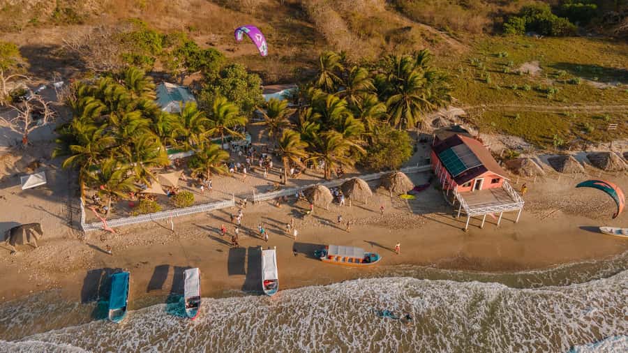 Eco-Luxury Beach Escape at Pink Mango, Tierra Bomba - Your island time: 6 free hours on Playa Linda