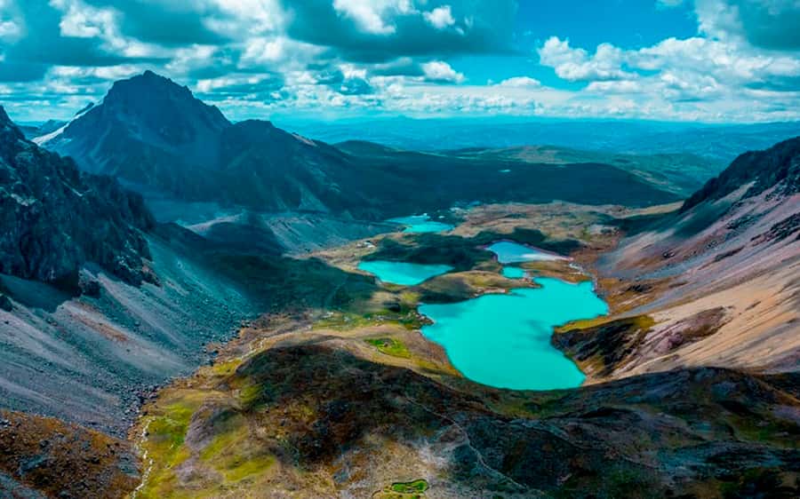 Excursion: Explore in one day the 7 lakes of Ausangate from Cusco - Pacchanta hot springs: the payoff after the hard part