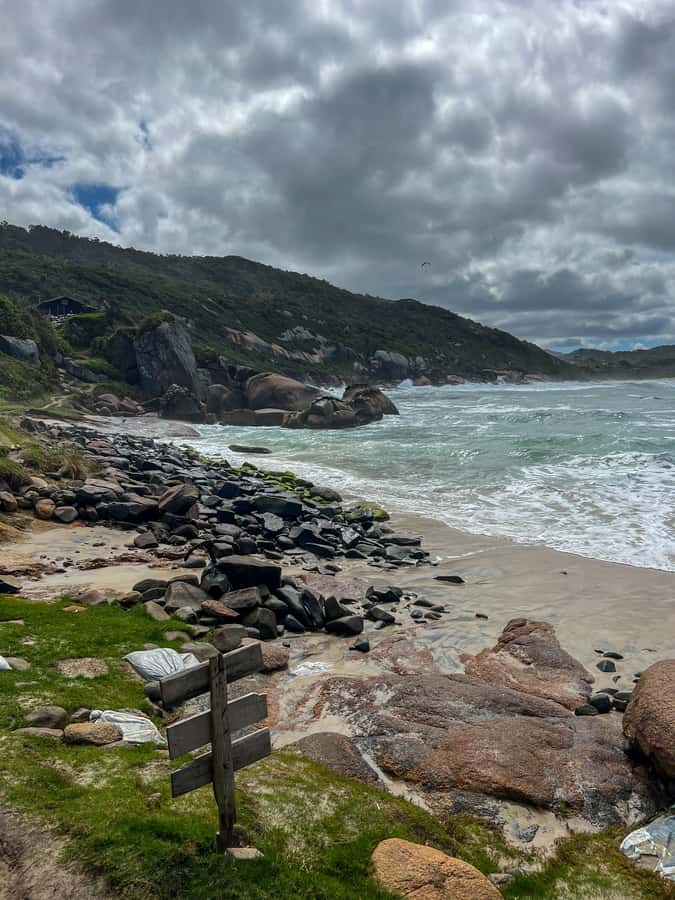 Florianopolis: Gravata Beach Trail with Picnic - Gravata Beach arrival: waves, sea breeze, and easy beach time