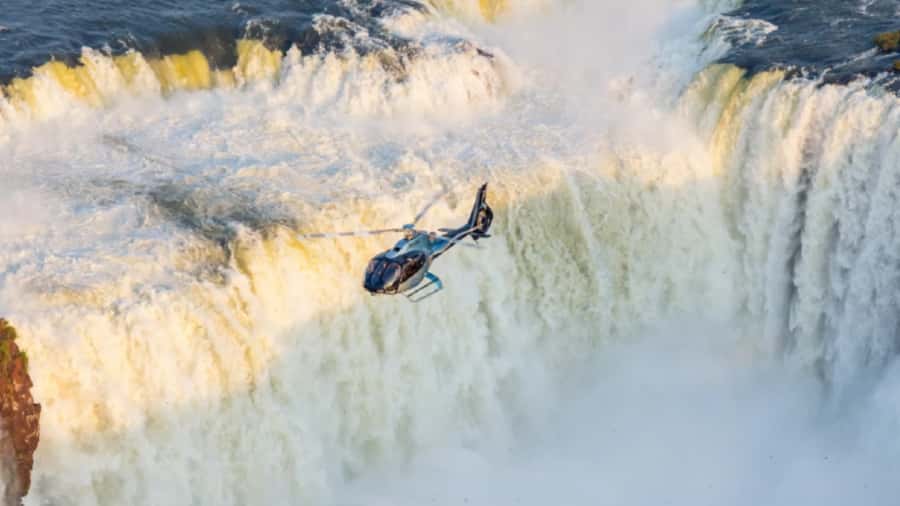 Foz do Iguaçu: Helicopter Flight over the Iguassu Falls - Why fly when you can just watch the Falls?