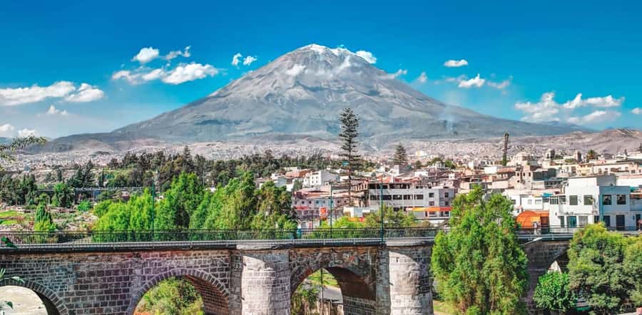 From Arequipa: Mirabus City Tour | Yanahuara Viewpoint | - Mirador de Carmen Alto: the first big view and the best time to focus