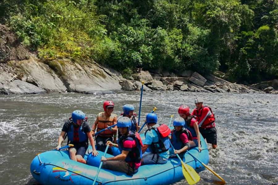 From Bogota: White Water Rafting Experience - From Bogota pickup to the northbound drive to the Black River