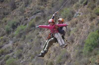 From Cusco: Half-Day Zip Line Adventure - Entering the Racchi launch area and reading the views