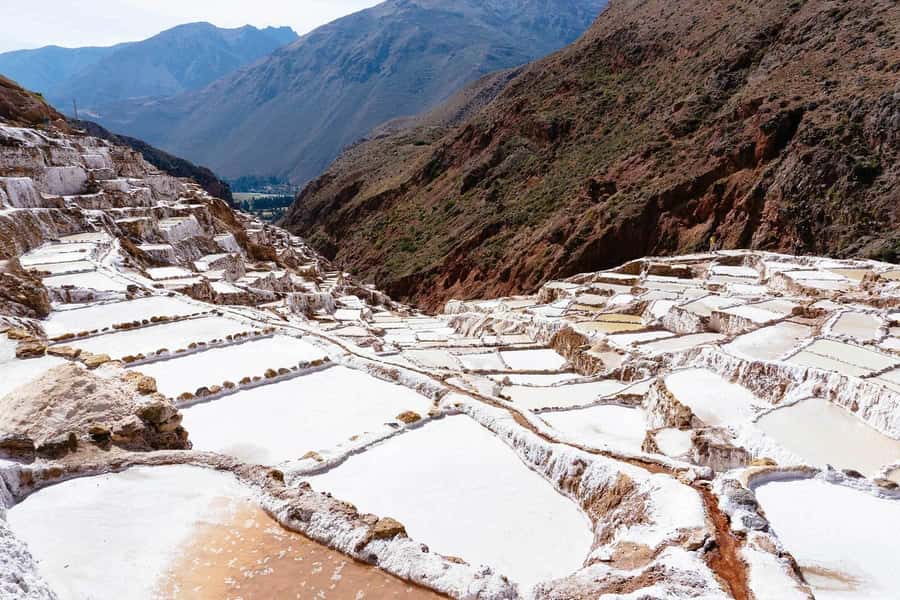From Cusco: Maras and Moray and Ollantaytambo Tour - Salineras Salt Mine: 3,000+ ponds and a working system