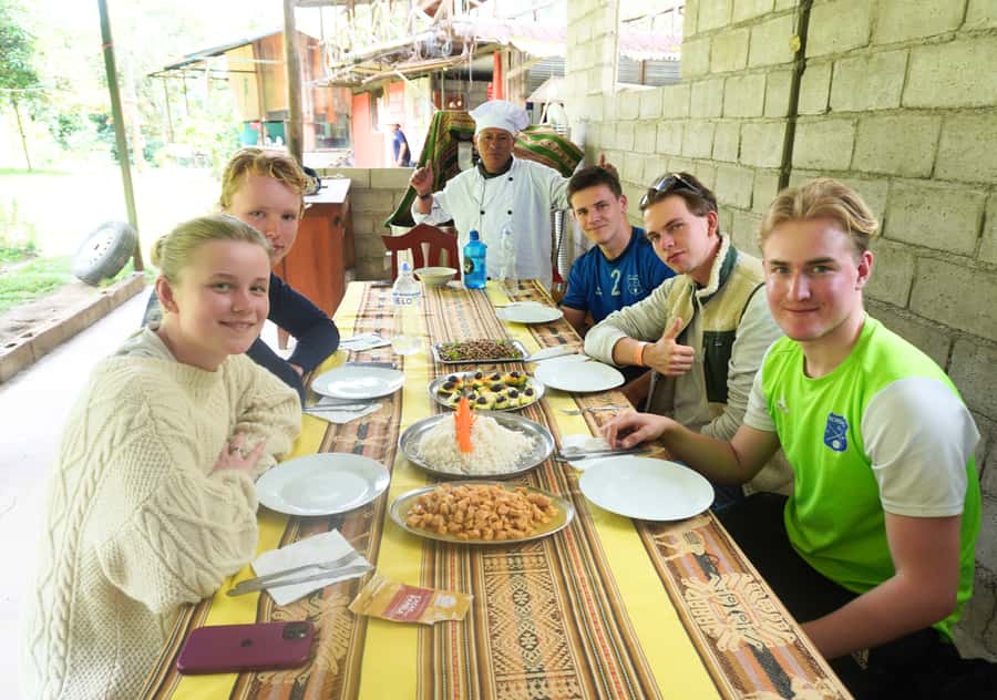 From Cusco: Salkantay Trek to Machu Picchu 5D/4N or 4D/3N - Rainforest and waterfalls: Cocalmayo hot springs for recovery