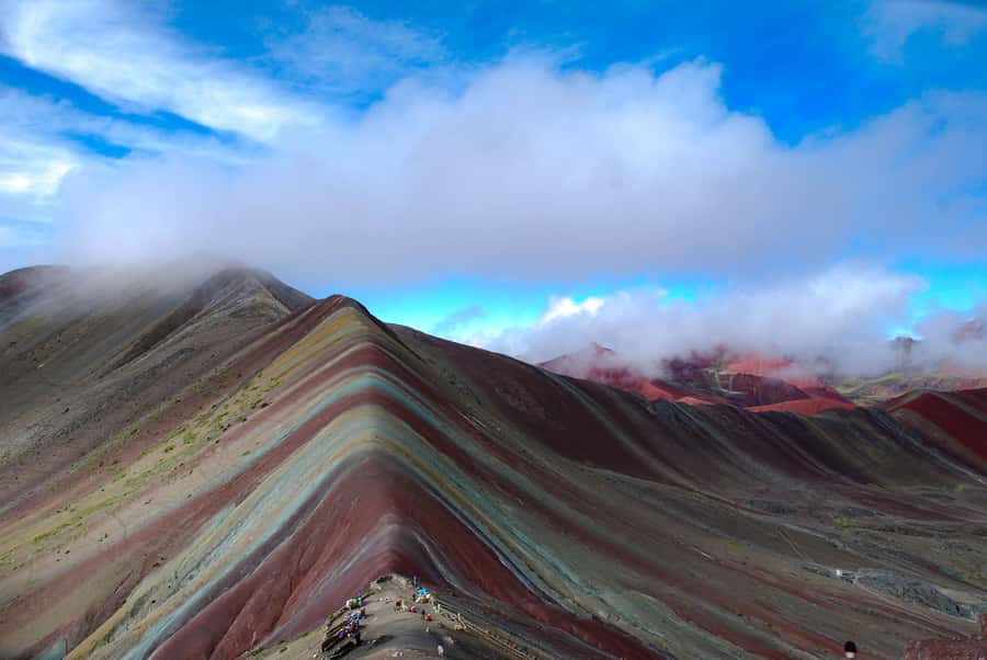 From Cusco: Vinicunca Mountain of Colors Excursion + Ticket - Llaqto checkpoint and the uphill walk (about 2 hours)