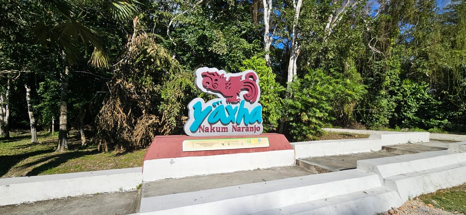 From Flores: Yaxha at Sunset Guided Tour - 3.5 Hours of Walking: Plazas, Astronomy, Causeways, and Ball Courts