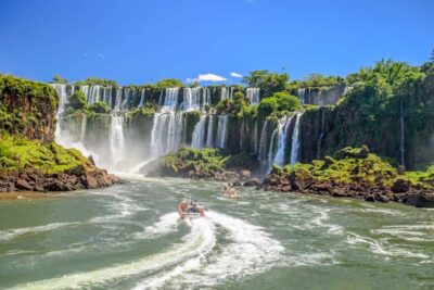 From Foz do Iguaçu: Argentinian Iguazu Falls with Boat Ride - From your Foz hotel to Puerto Macuco: the smooth handoff into Argentina