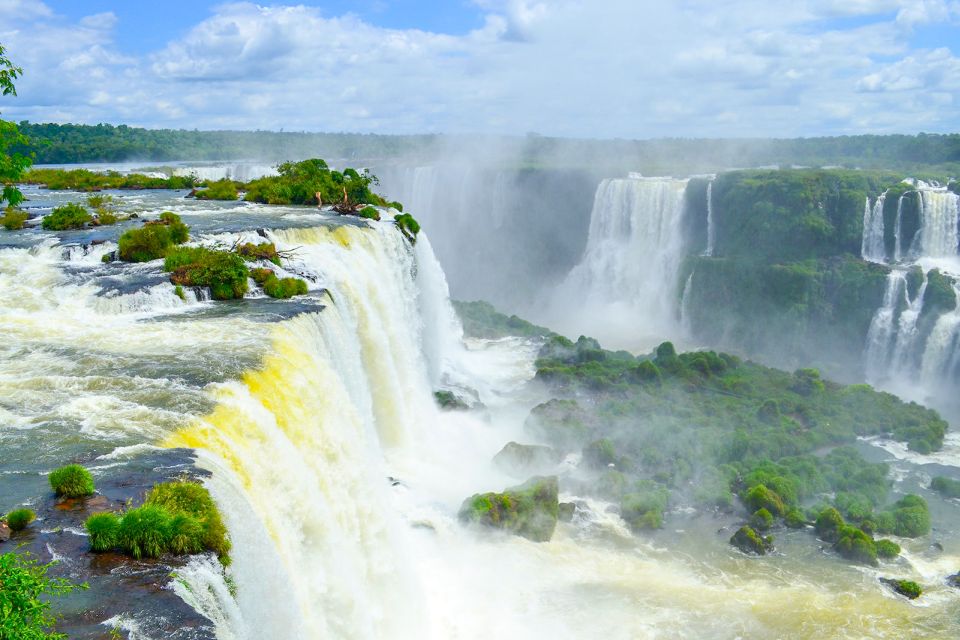 From Foz do Iguaçu: Brazilian Side of the Falls with Ticket - The Walkway to Canoas Mirim Space: A Nice Add-On