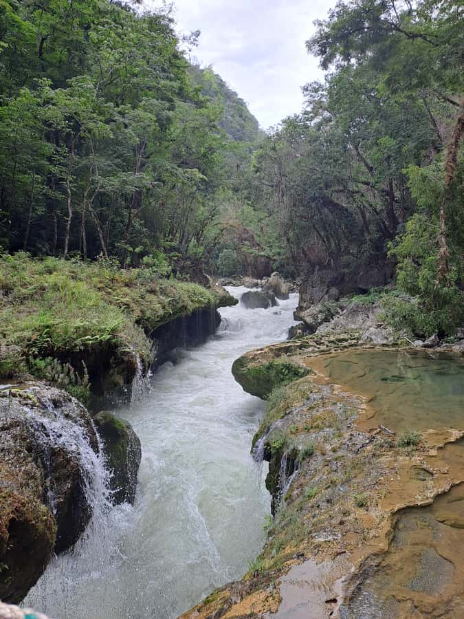 From Guatemala City to Semuc Champey in one day. - The Semuc Champey Viewpoint: Where the River Makes Its Case