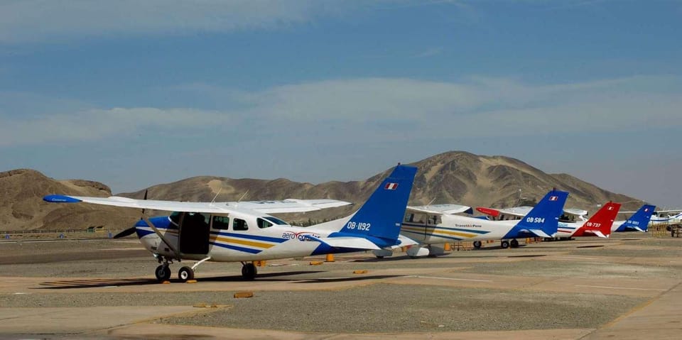 From Ica or Huacachina: Flight Tour Nazca Lines | Overflight - Timing and weather: why your flight time can shift