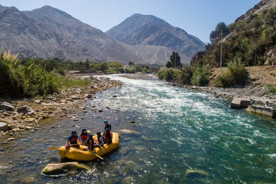 From Lima | Lunahuana River Rafting | Adventure in Canete - Incahuasi Ruins: Inca palace views, timed like a breather