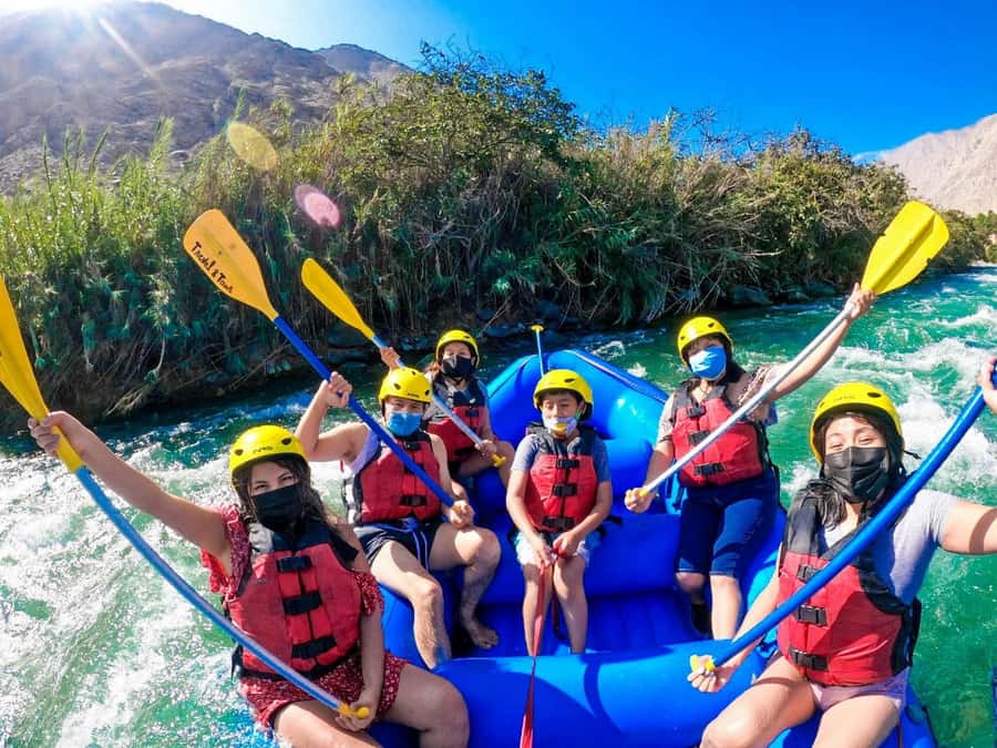 From Lima | Lunahuana River Rafting | Adventure in Canete - ATV/Quad and zipline choices in Lunahuaná