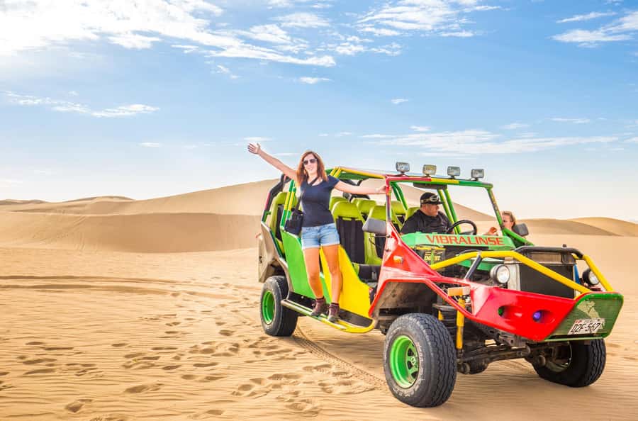 From Lima: Paracas and Huacachina Oasis Full Day Tour - Ballestas Islands boat tour: sea lions and Humboldt penguins up close