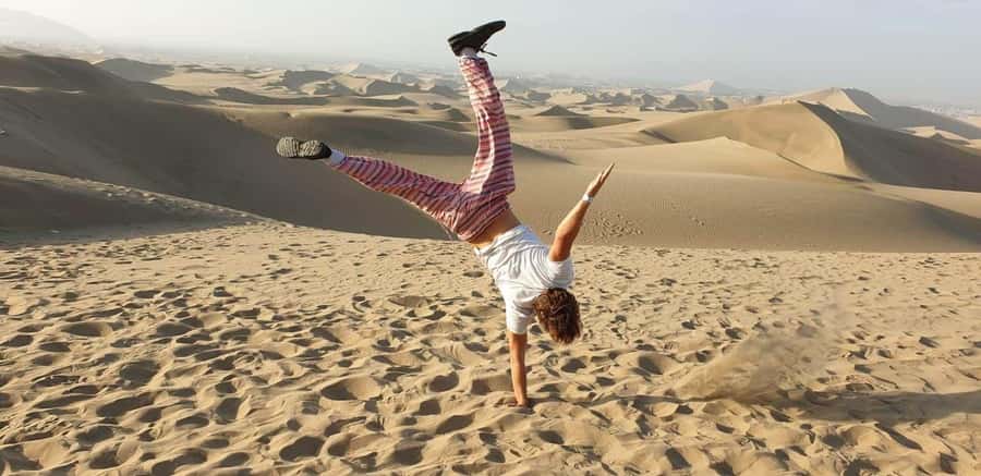 From Lima: Sunset in Huacachina Oasis & vinneyard with lunch - A 12-hour blueprint: Lima pickup, Ica tasting, Huacachina sunset