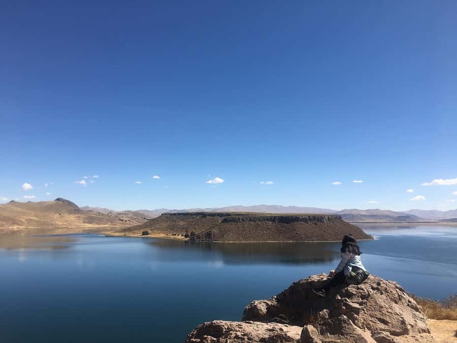 From Puno: 4h tour to Sillustani - The altiplano drive: grasslands, llamas, and 3,900 meters