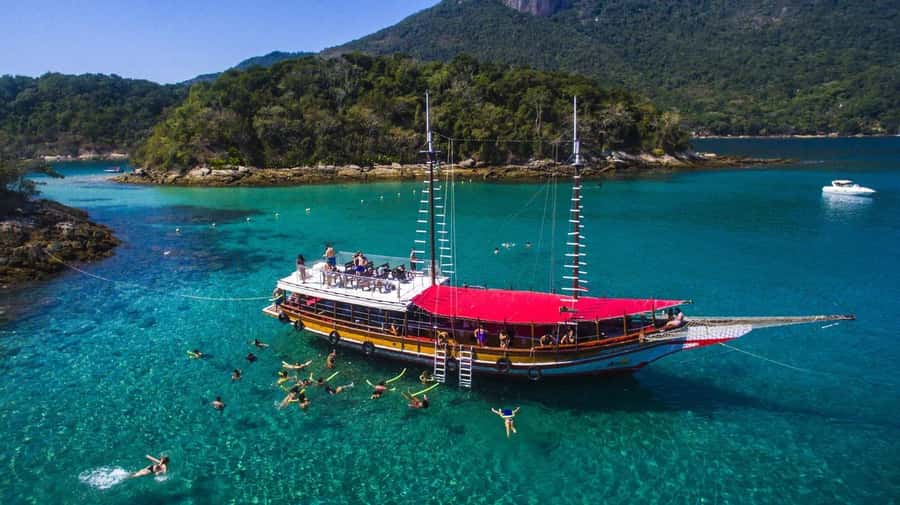 From Rio de Janeiro: Angra dos Reis & Ilha Grande Day Tour - Lagoa Azul: the clearest swim stop on the route