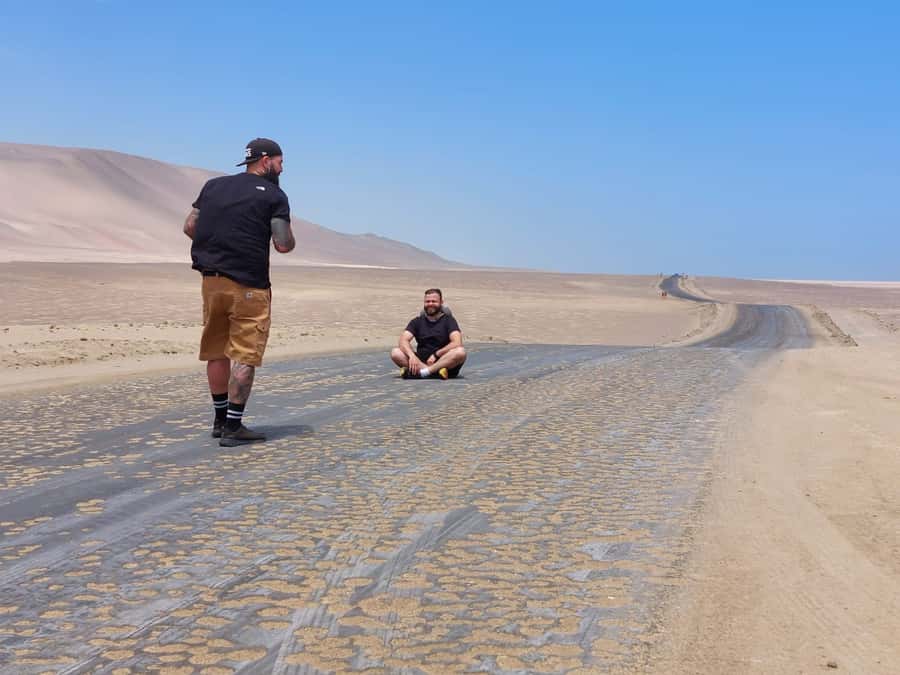 From San Martin Port: Ballestas Island & Paracas Reserve - Paracas National Reserve: the interpretation center first