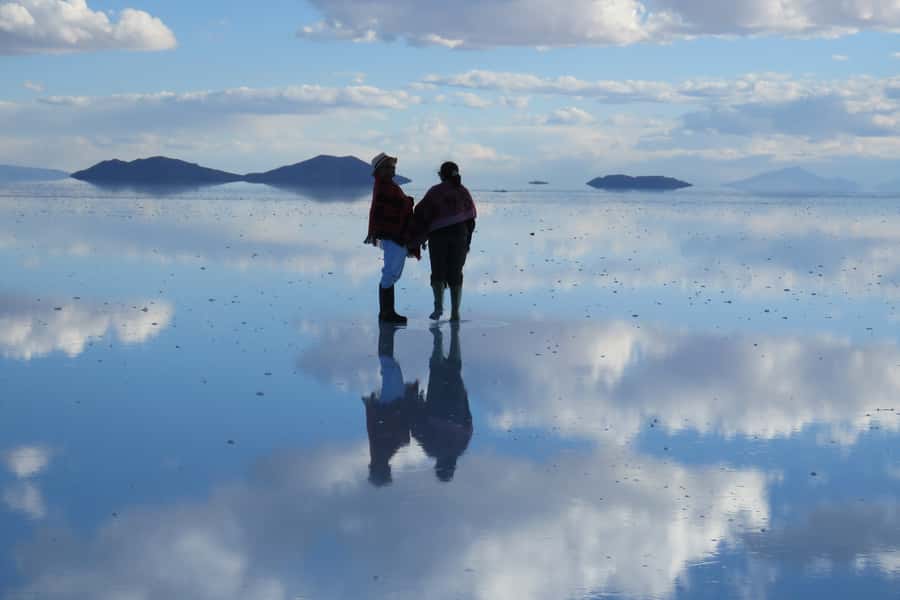 La Paz: Uyuni Salt Flats & Lagoon Share Trip (private room) - Day 4: Polques hot waters, Dali Desert rocks, Green Lagoon, and Licancabur