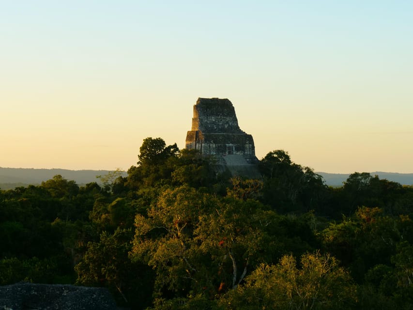 Tikal Privade Tour all included - Lunch inside the park: jungle views and 6 menu options